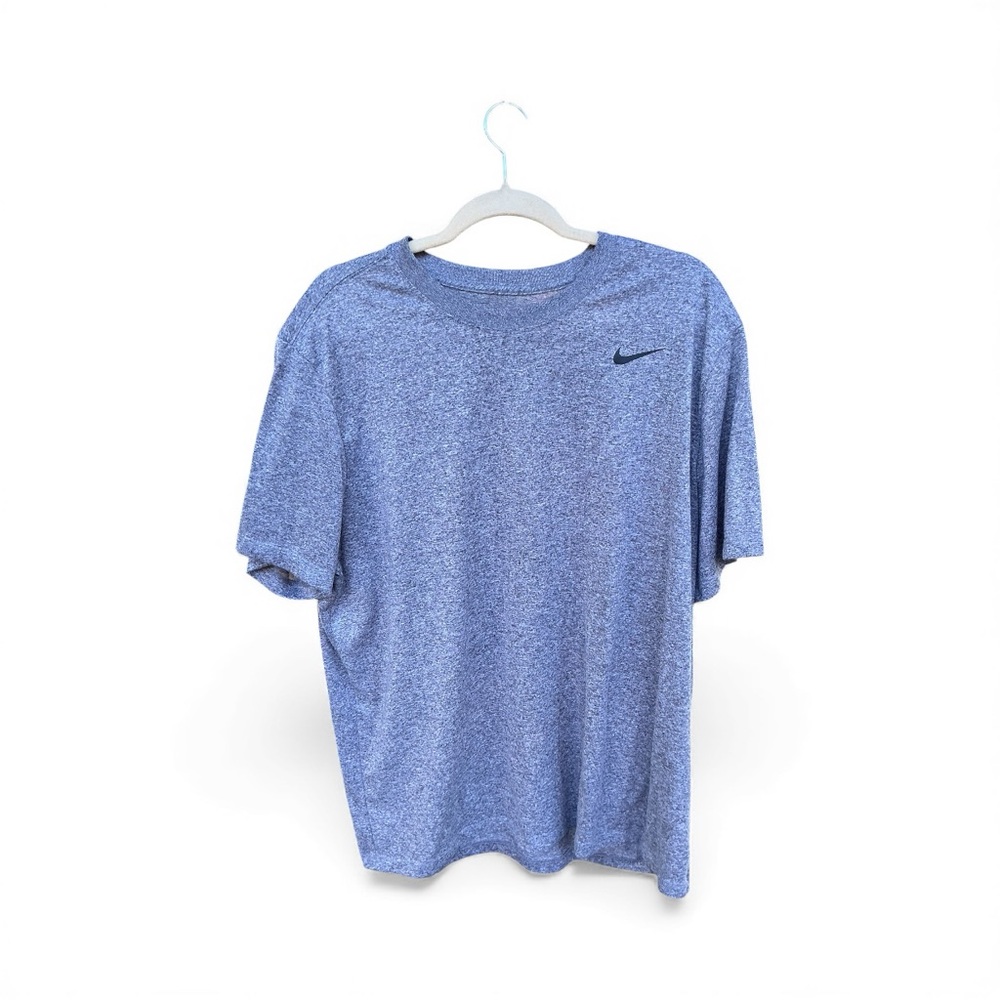 Nike Men's Heathered Grey Short Sleeve Tee